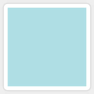 Powder Blue Solid Color Sticker